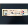 Wholesale en plastique Domino avec boîte en bois